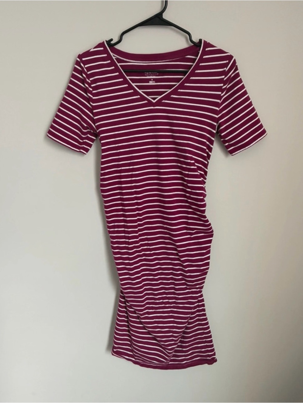 Ingrid & Isabel Stripe Maternity Dress Size Small